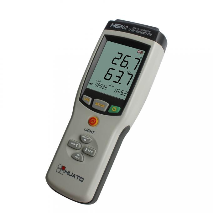 Termometro Registratore 8 Canali VTSYIQI – Termocoppia J/K/T/E/S/N/B, USB, Precisione 0.2%