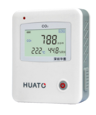 Porcellana CO2 del registratore automatico di dati dell'anidride carbonica/metro di piccola dimensione umidità di temperatura fornitore