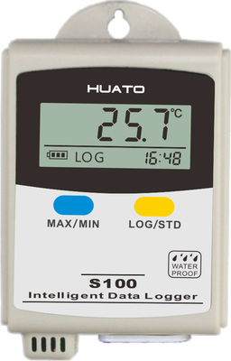 Porcellana registratore dati portatile professionista di umidità di temperatura di uso del trasporto del software di analisi mini fornitore