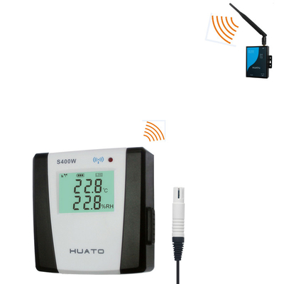 Porcellana Radio su misura del registratore automatico di umidità di temperatura del registratore automatico di dati di Zigbee delle regolazioni fornitore