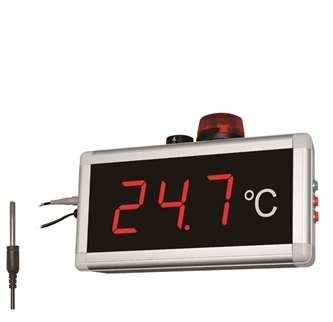 Porcellana Esposizione di temperatura ambiente dell'officina, grande termometro dell'esposizione con l'allarme acustico fornitore