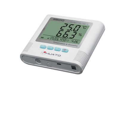 Porcellana Registratore automatico di dati interno di umidità di temperatura di uso del werehouse del sensore dell'allarme del cicalino con grande esposizione LCD fornitore