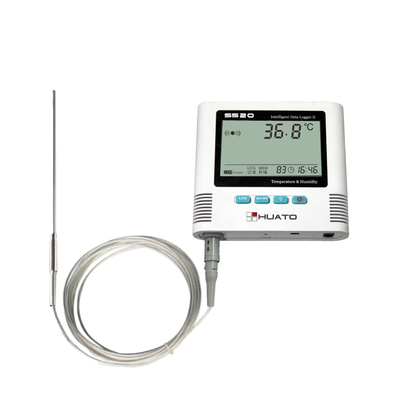 Porcellana Registratore automatico di umidità di temperatura del girarrosto/registratore automatico a pile di temperatura fornitore