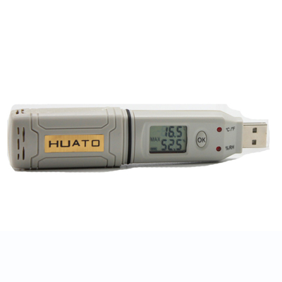 Porcellana Usb facile del registratore automatico di umidità di temperatura del Usb di operazione/registratore di temperatura fornitore