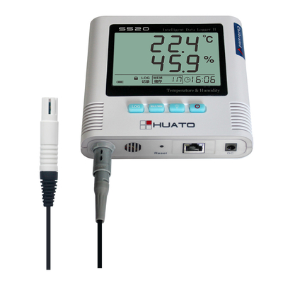 Porcellana Il monitor di umidità della temperatura di alta precisione, FDA ha passato il registratore automatico di dati del IP di TCP fornitore