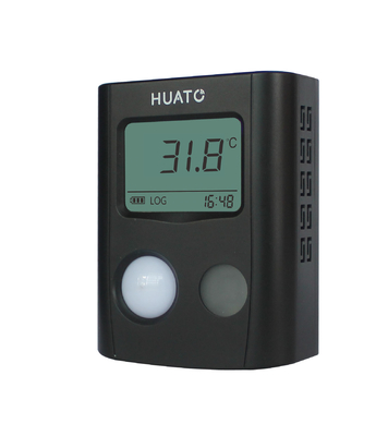 Porcellana Il tocco uv UV del sensore di temperatura del registratore automatico di dati di HUATO S635 chiude a chiave a pile fornitore