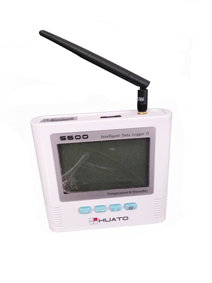 Porcellana Grande registratore automatico LCD di temperatura di GSM dell'esposizione a pile con il sensore incorporato fornitore