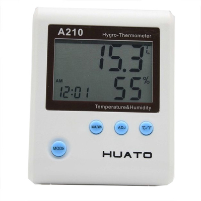 Porcellana Metro lungo di umidità del termometro di Digital dell'igrometro del termometro di Digital di durata di vita della batteria fornitore