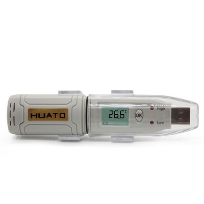 Porcellana Umidità di temperatura del registratore automatico di dati di USB del livello IP67 con CE/certificato di Rohs fornitore