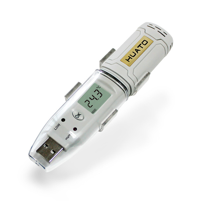 Porcellana Peso leggero del Usb del registratore di temperatura del registratore automatico di dati di USB della prova della polvere IP67 fornitore
