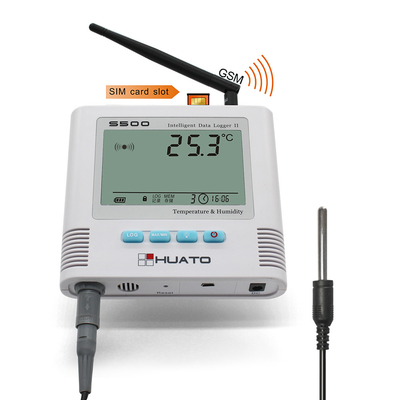 Porcellana Un registratore automatico di 65000 delle letture dati di GSM per il monitoraggio freddo di temperatura ambiente fornitore