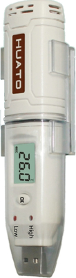 Porcellana Termometro del registratore automatico di dati di temperatura di precisione del registratore automatico di dati di IP67 USB fornitore