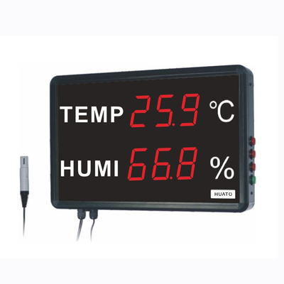 Porcellana Grande termometro di temperatura ambiente del LED, metro di umidità del termometro di Digital fornitore
