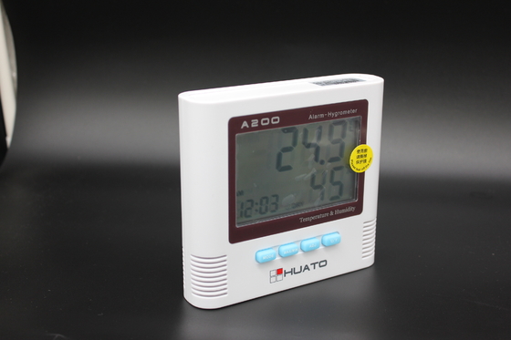 Porcellana Grandi orologio dell'igrometro del termometro di Digital/metro LCD di Humidmeter di temperatura funzione dell'allarme fornitore