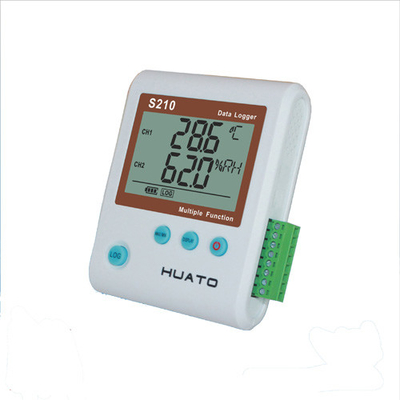 Porcellana termocoppia Huato S210-V5 S210-V10 S210-AS del registratore automatico di dati di temperatura di tensione di 0~5V 0~10V fornitore